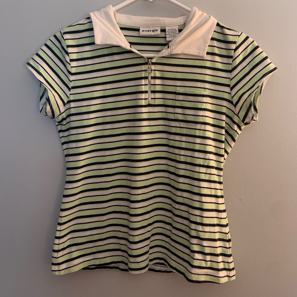 VINTAGE Y 2K COLLARED TEE